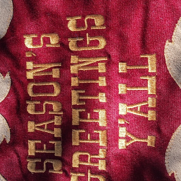 Set of 4 Western Cowboy Boot Christmas Stockings - Picture 3 of 4